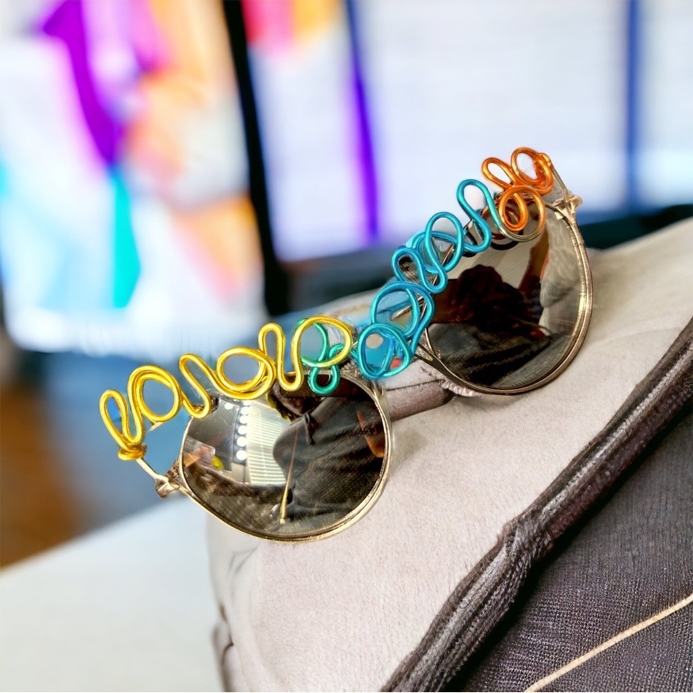 WOMEN SUNGLASSES HANDMADE WIRED